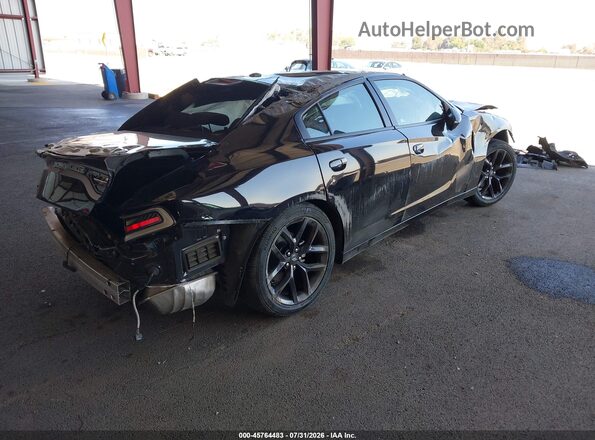 2C3CDXBG3MH681555 2021 DODGE CHARGER Black Задня права чверть