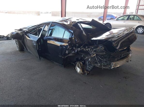 2C3CDXBG3MH681555 2021 DODGE CHARGER Black Задня ліва чверть