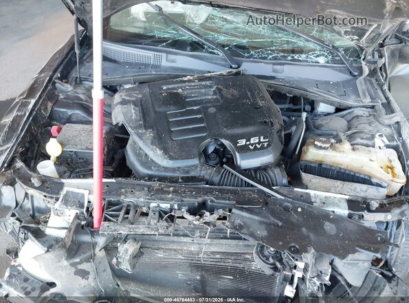 2C3CDXBG3MH681555 2021 DODGE CHARGER Black Вид ззаду