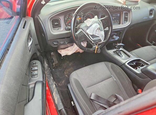 2C3CDXBG3NH201130 2022 DODGE CHARGER Красный Вид панели приборов