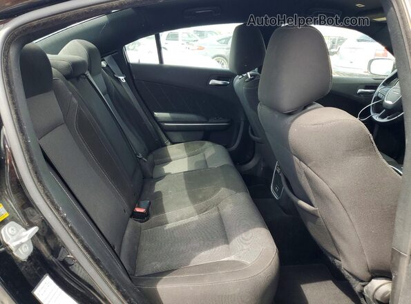2C3CDXBG3NH234659 2022 DODGE CHARGER Black Vista de los asientos traseros