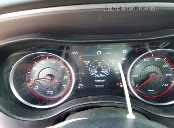 2C3CDXBG3NH234659 2022 DODGE CHARGER Black Vista del cuadro de instrumentos