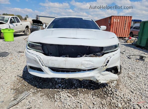 2C3CDXBG3NH239201 2022 DODGE CHARGER White Դիմացի տեսք