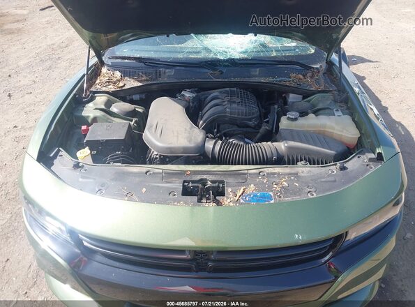 2C3CDXBG3PH604026 2023 DODGE CHARGER Green უკანა ხედი