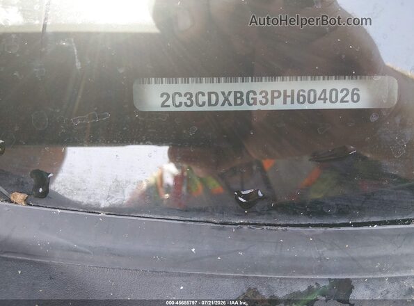 2C3CDXBG3PH604026 2023 DODGE CHARGER Green ძრავის განყოფილების ხედი