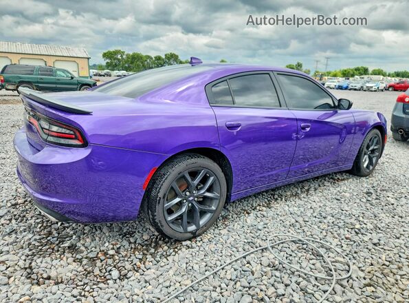 2C3CDXBG3PH626947 2023 DODGE CHARGER Purple Przód prawy