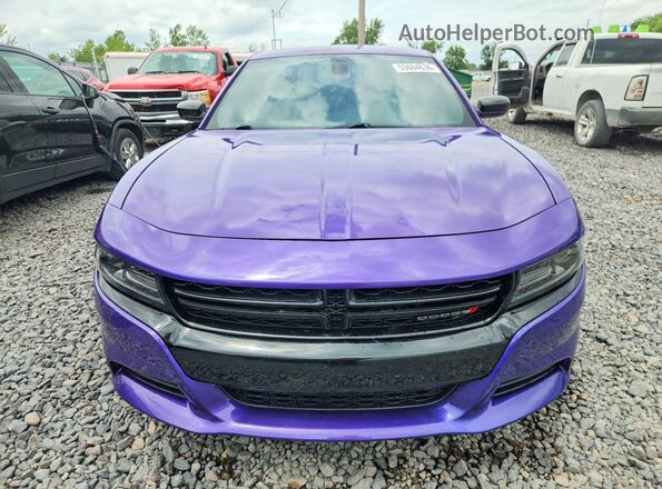 2C3CDXBG3PH626947 2023 DODGE CHARGER Purple Widok z tyłu