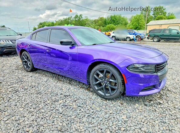 2C3CDXBG3PH626947 2023 DODGE CHARGER Purple Widok z przodu