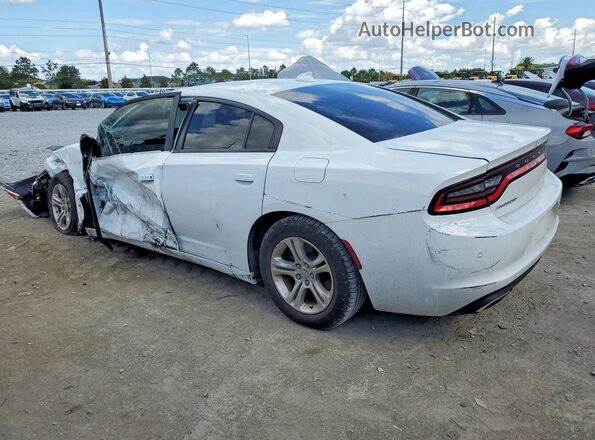 2C3CDXBG3PH645708 2023 DODGE CHARGER White Задня ліва чверть