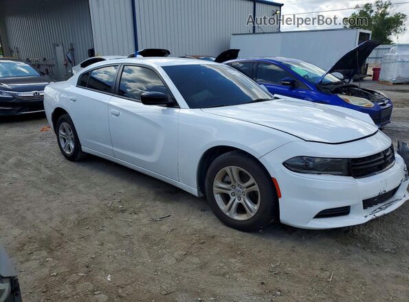 2C3CDXBG3PH645708 2023 DODGE CHARGER White Передня права чверть