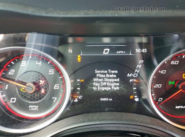 2C3CDXBG3PH645708 2023 DODGE CHARGER White Вид щитка приладів