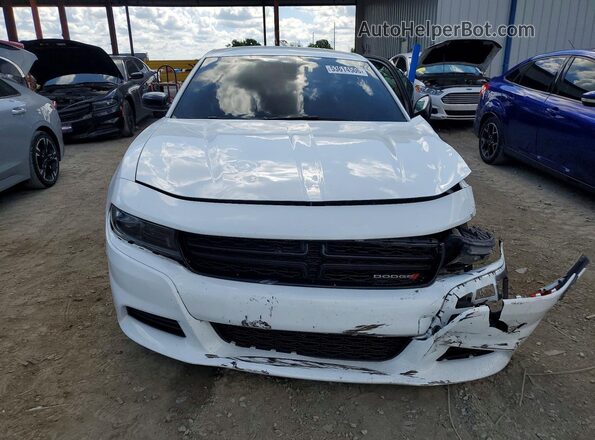 2C3CDXBG3PH645708 2023 DODGE CHARGER White Вид спереду