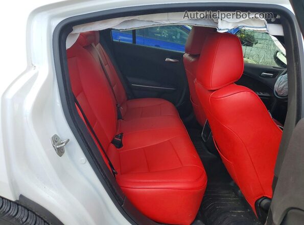 2C3CDXBG3PH645708 2023 DODGE CHARGER White Вид задніх сидінь