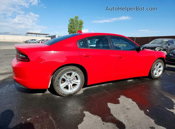 2C3CDXBG3PH691023 2023 DODGE CHARGER Красный Задняя правая четверть