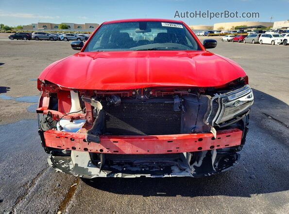 2C3CDXBG3PH691023 2023 DODGE CHARGER Красный Вид спереди