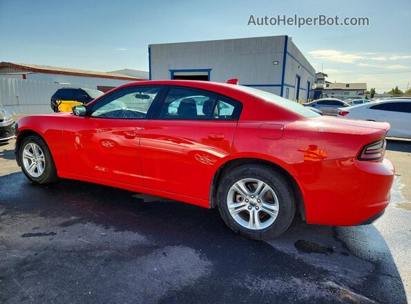 2C3CDXBG3PH691023 2023 DODGE CHARGER Красный Задняя левая четверть