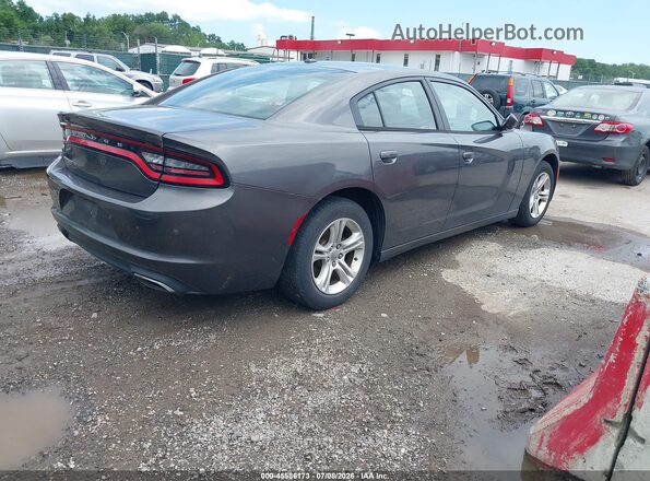 2C3CDXBG4GH109074 2016 DODGE CHARGER Gray Rear right