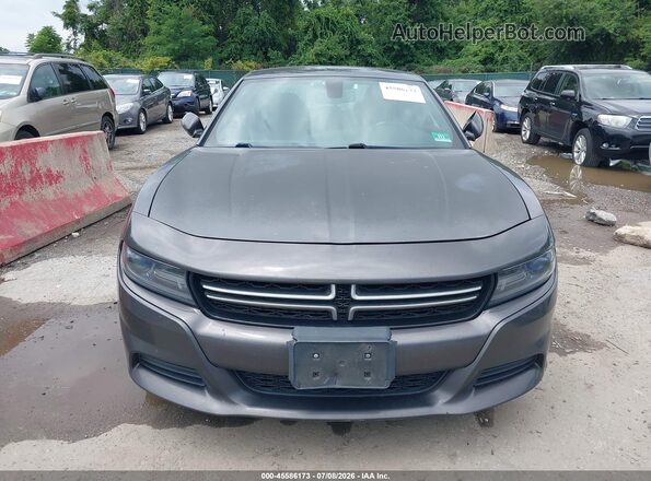 2C3CDXBG4GH109074 2016 DODGE CHARGER Gray Instrument cluster view
