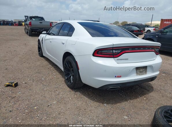 2C3CDXBG4HH585276 2017 DODGE CHARGER White Tył lewy