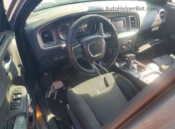 2C3CDXBG4HH625422 2017 DODGE CHARGER Gray Առջևի վահանակի տեսք