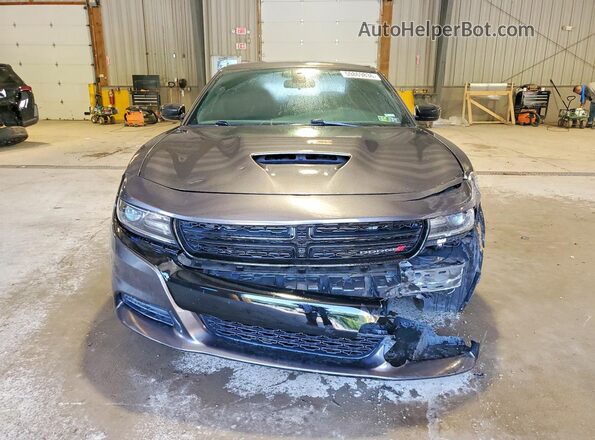 2C3CDXBG4JH206766 2018 DODGE CHARGER Gray Vista frontal