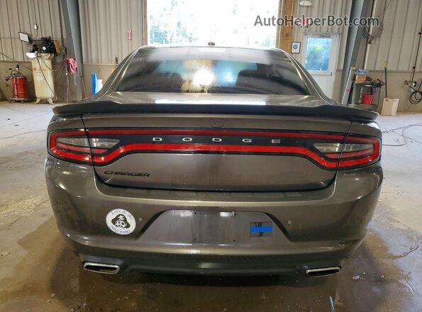 2C3CDXBG4JH206766 2018 DODGE CHARGER Gray Vista trasera