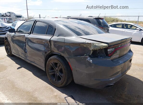 2C3CDXBG4JH273898 2018 DODGE CHARGER Серый Задняя левая четверть