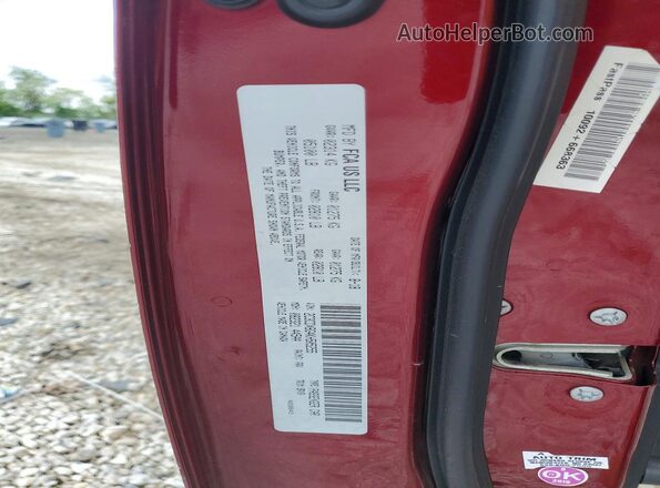 2C3CDXBG4KH505255 2019 DODGE CHARGER Burgundy Widok komory silnika