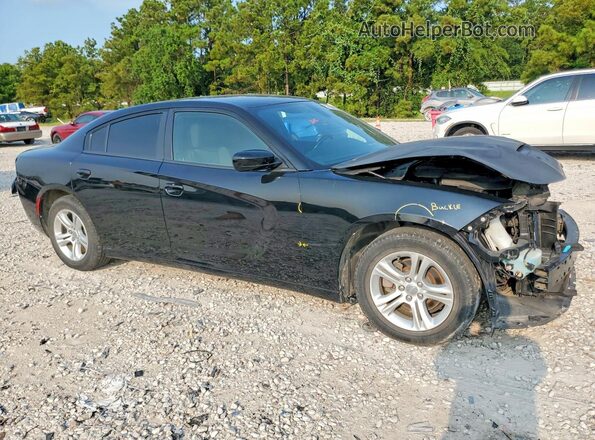 2C3CDXBG4KH660078 2019 DODGE CHARGER Black წინა მარჯვენა