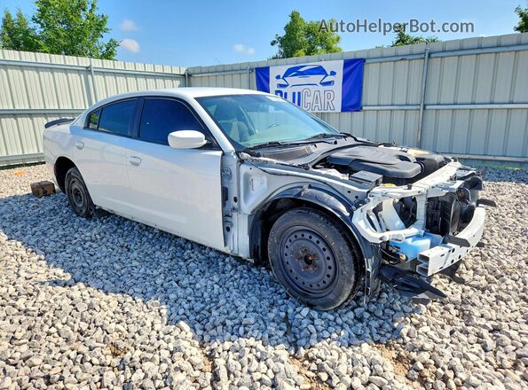 2C3CDXBG4KH673509 2019 DODGE CHARGER White Delantero derecho