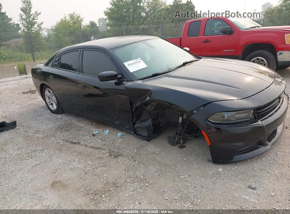 2C3CDXBG4KH743574 2019 DODGE CHARGER Black Vista frontal