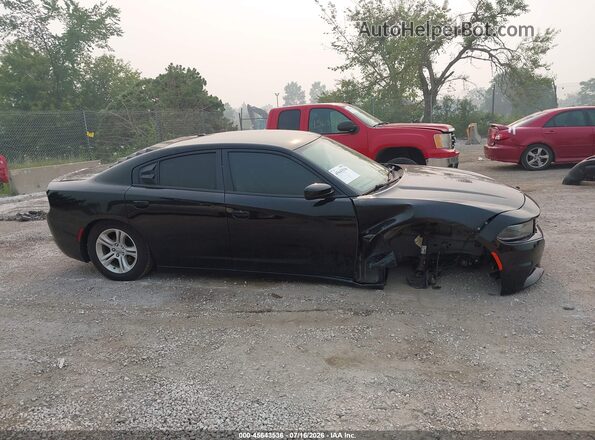 2C3CDXBG4KH743574 2019 DODGE CHARGER Black Vista interior trasera