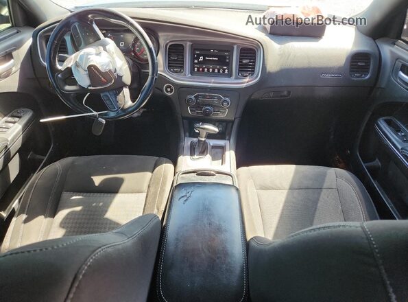 2C3CDXBG4LH157541 2020 DODGE CHARGER Blue Вид панелі приладів