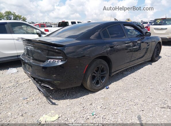 2C3CDXBG4LH163226 2020 DODGE CHARGER Черный Задняя правая четверть