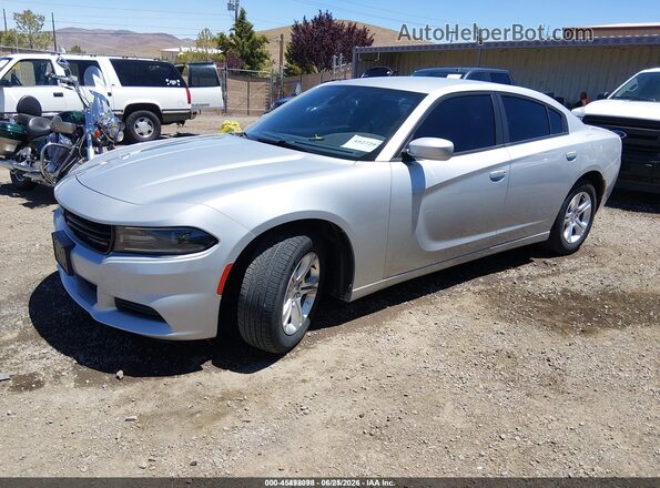 2C3CDXBG4LH188420 2020 DODGE CHARGER Серый Передняя левая четверть