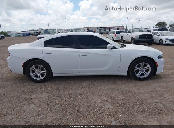 2C3CDXBG4LH190037 2020 DODGE CHARGER White Սալոնի հետևի տեսք