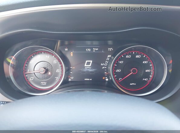 2C3CDXBG4LH190118 2020 DODGE CHARGER Темно-бордовый Вид задних сидений