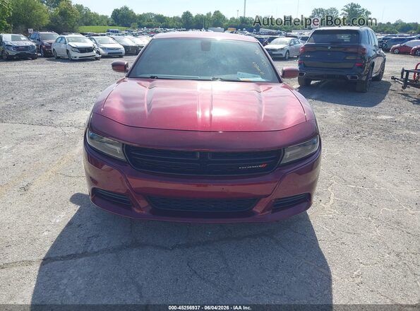 2C3CDXBG4LH190118 2020 DODGE CHARGER Темно-бордовый 