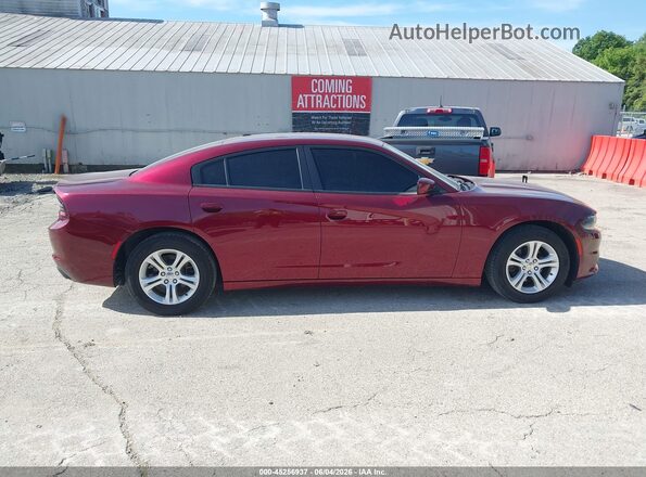 2C3CDXBG4LH190118 2020 DODGE CHARGER Темно-бордовый 