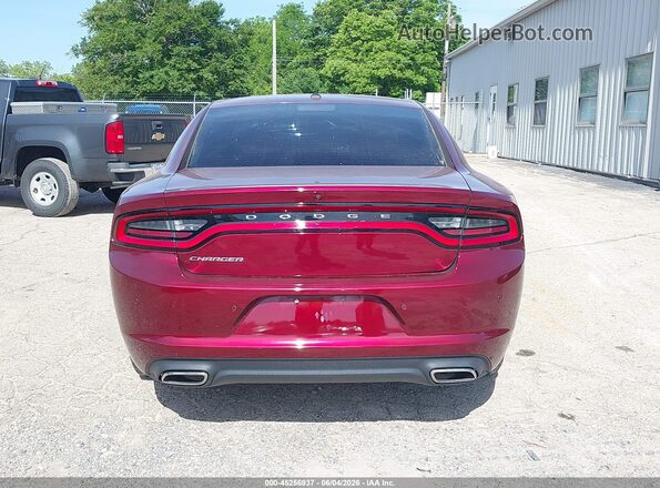 2C3CDXBG4LH190118 2020 DODGE CHARGER Темно-бордовый 