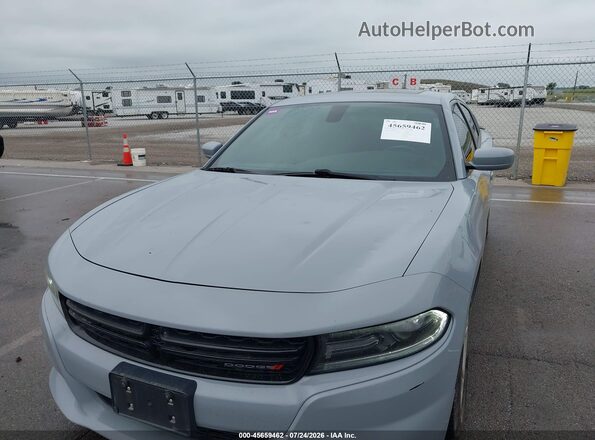 2C3CDXBG4MH536623 2021 DODGE CHARGER Gray Widok z przodu