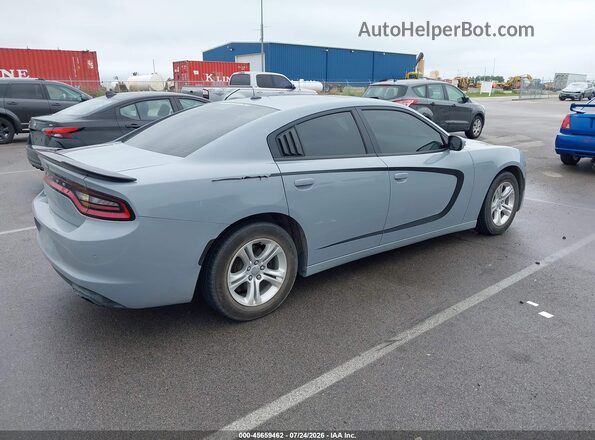 2C3CDXBG4MH536623 2021 DODGE CHARGER Gray Tył prawy