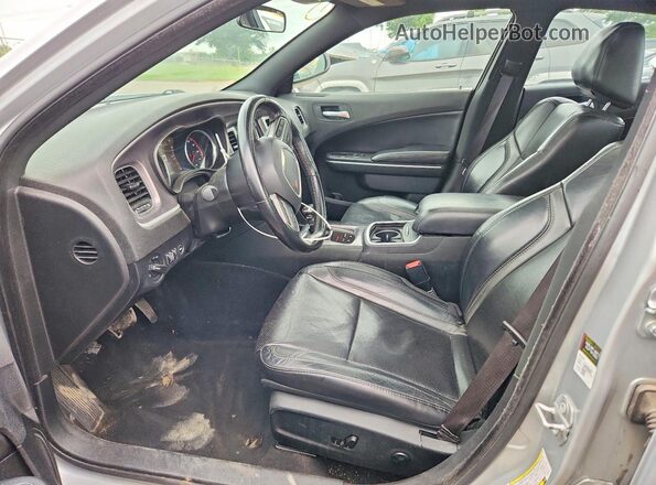 2C3CDXBG4MH579097 2021 DODGE CHARGER Silver Widok wnętrza z przodu
