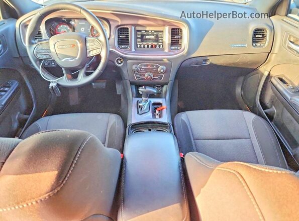 2C3CDXBG4NH143108 2022 DODGE CHARGER Green წინა პანელის ხედი
