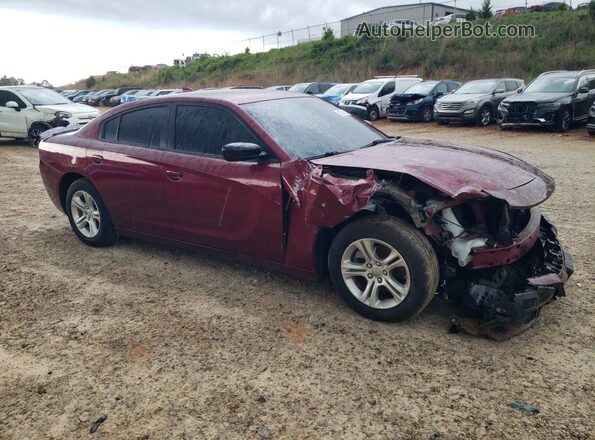 2C3CDXBG4PH519177 2023 DODGE CHARGER Бордовый Панорамный вид салона 360°