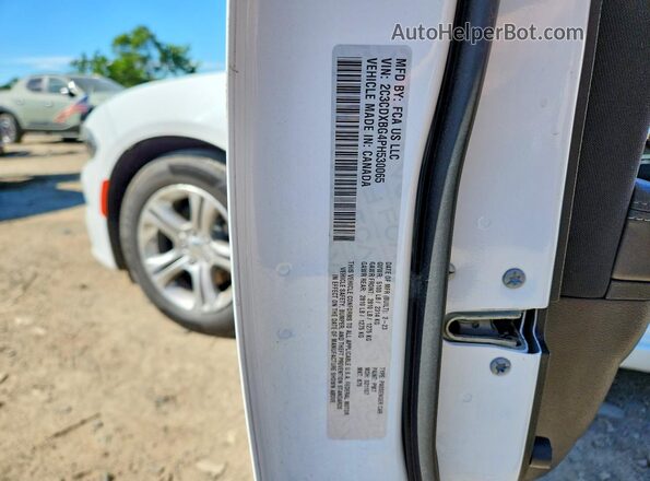 2C3CDXBG4PH530065 2023 DODGE CHARGER White Вид підкапотного простору