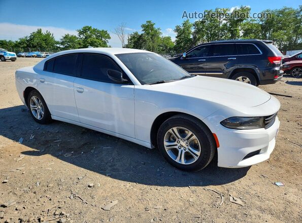 2C3CDXBG4PH530065 2023 DODGE CHARGER White Передня права чверть