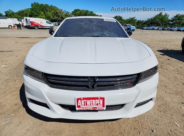 2C3CDXBG4PH530065 2023 DODGE CHARGER White Вид спереду
