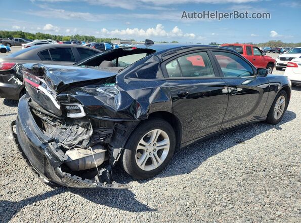 2C3CDXBG4PH530695 2023 DODGE CHARGER Black Задня права чверть