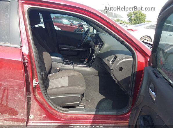 2C3CDXBG4PH609672 2023 DODGE CHARGER Burgundy Vista interior delantera